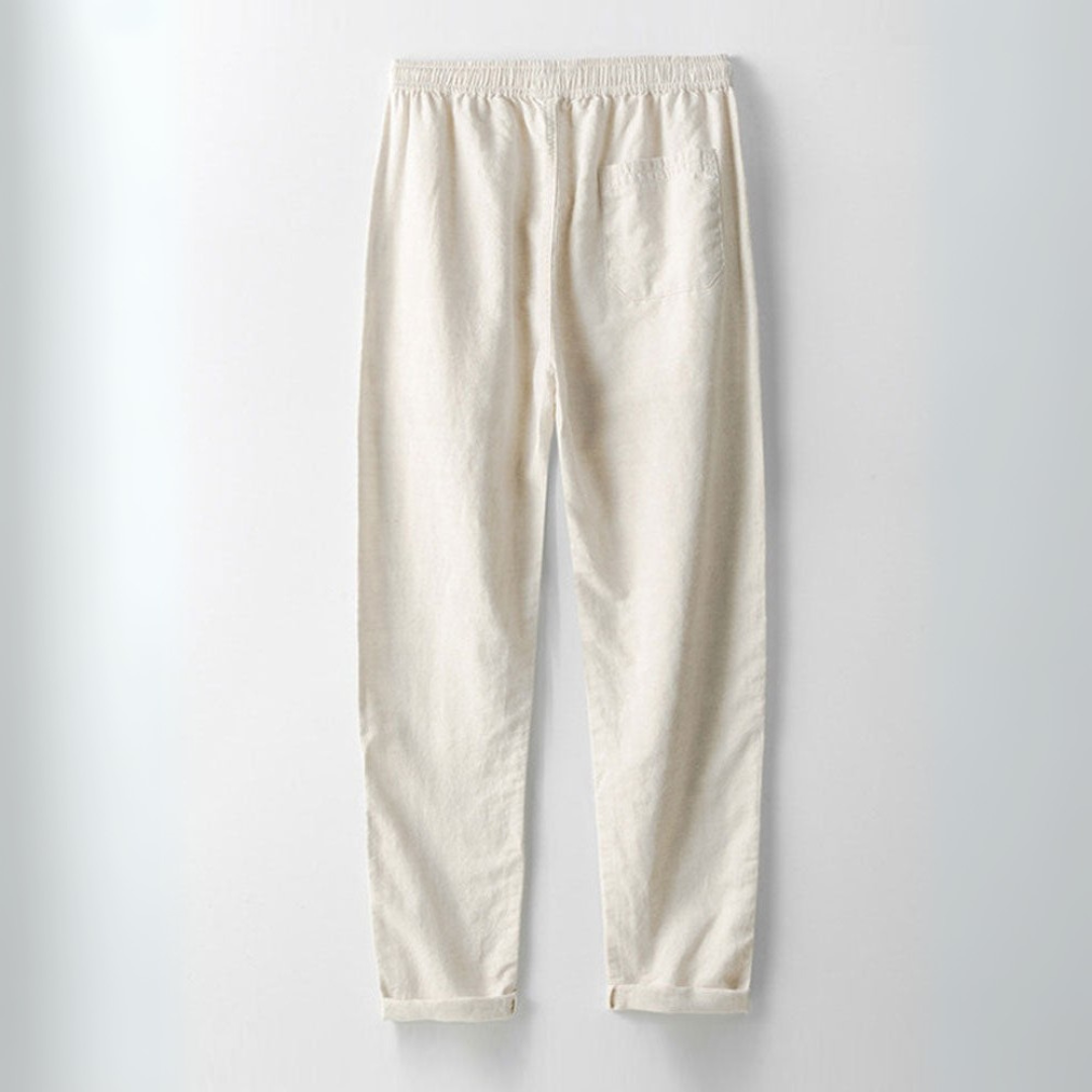 Monaco™| Set Estivo Polo In Maglia E Pantaloni in Lino