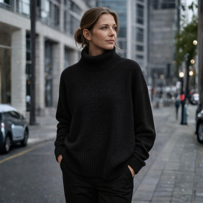 Jessy| Maglione Con Collo Alto