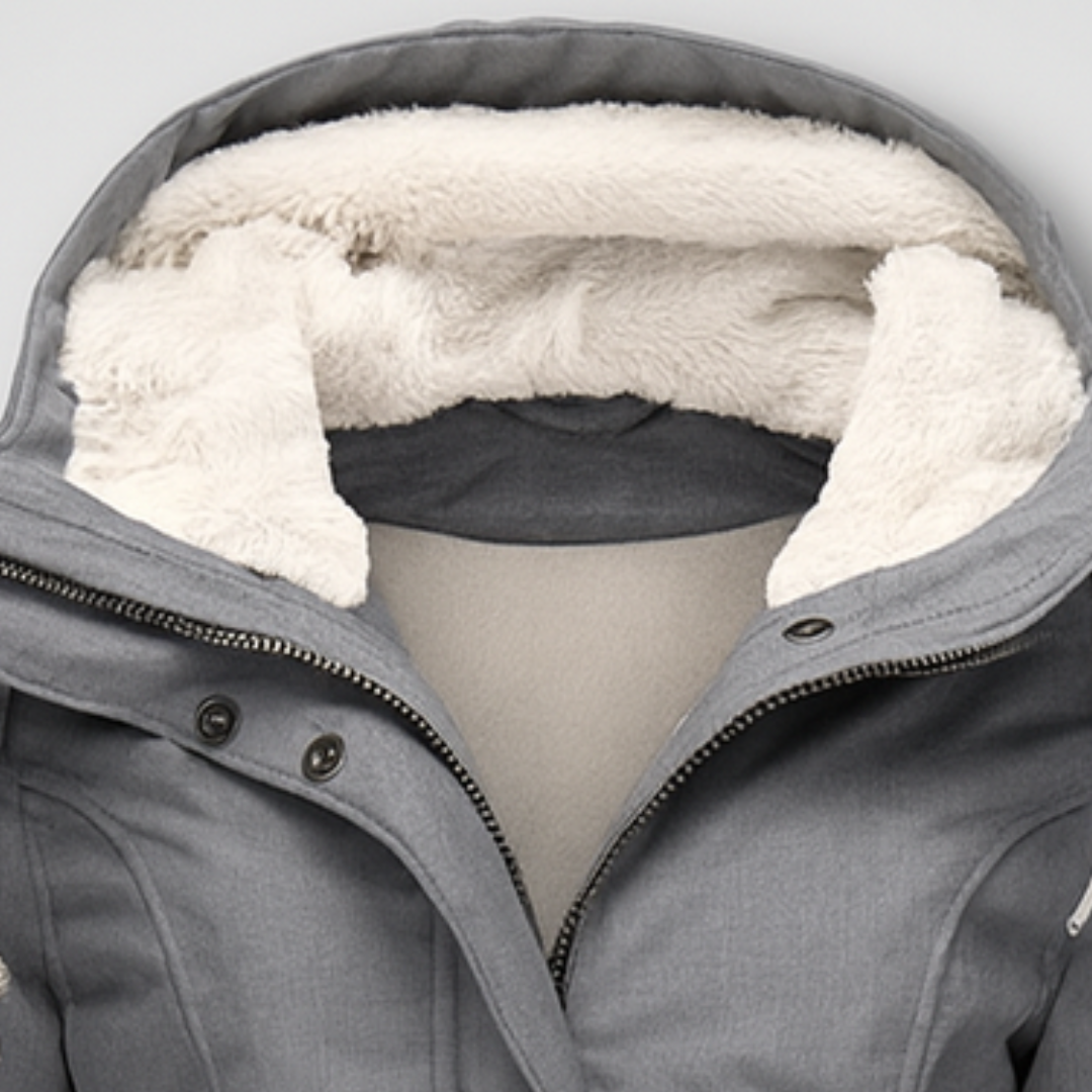 Eleonora| Giacca Impermeabile Con Cappuccio