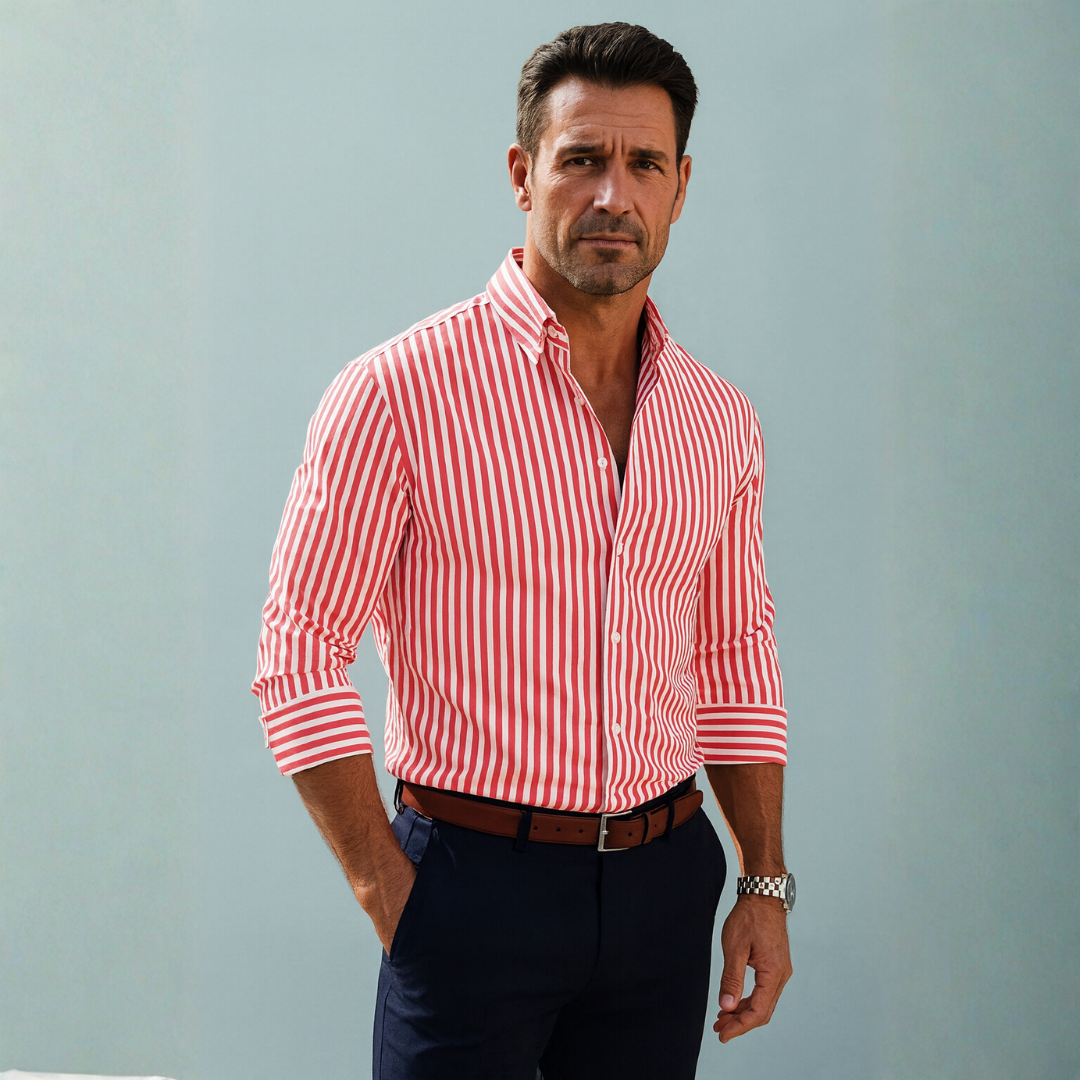 Dorian| Camicia A Righe Elegante