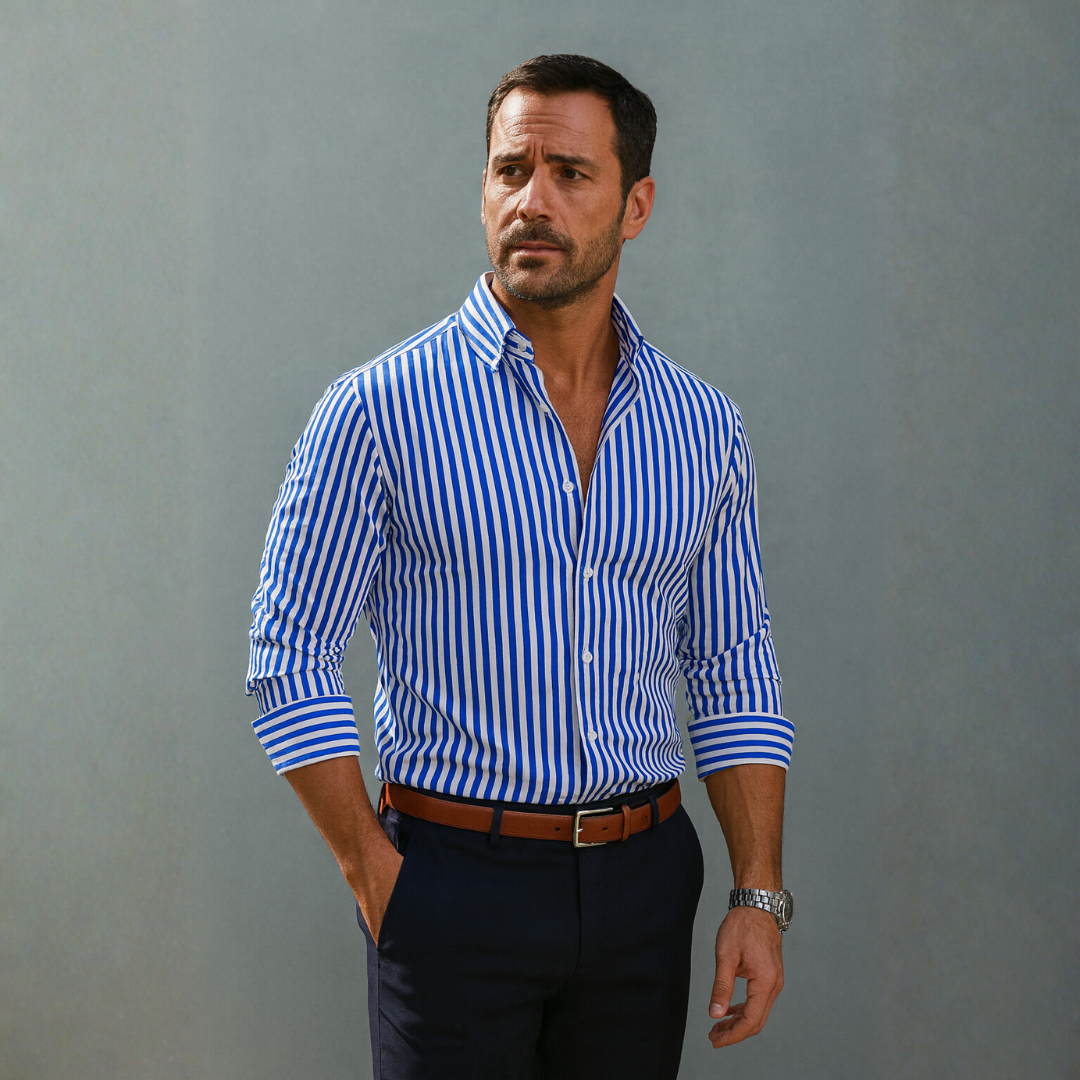 Dorian| Camicia A Righe Elegante