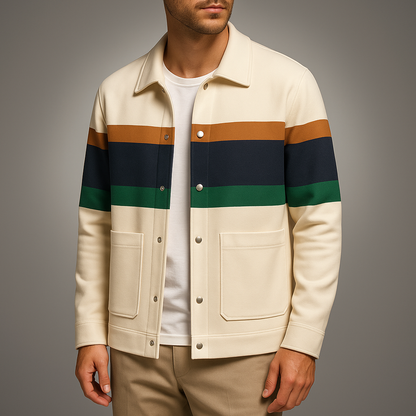 Renzo™| Cardigan Leggero A Righe