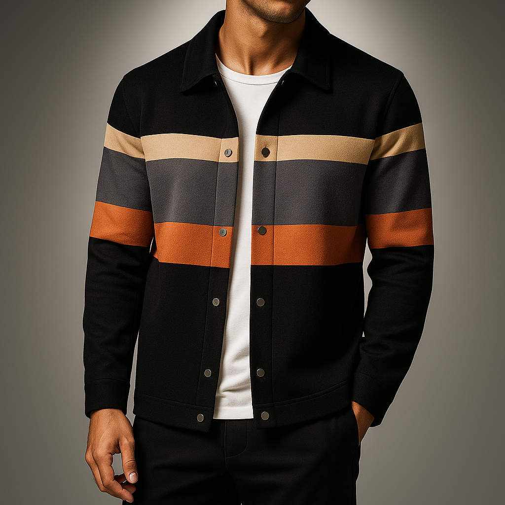 Renzo™| Cardigan Leggero A Righe