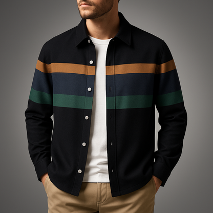 Renzo™| Cardigan Leggero A Righe