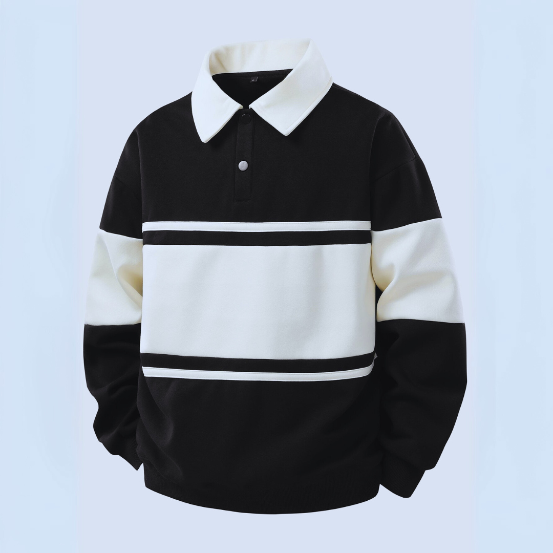 Carlo™| Felpa Casual Con Colletto