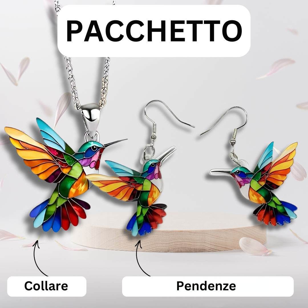 Gioia™| Collana Con Ciondolo Colibrì