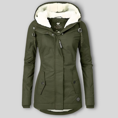 Eleonora| Giacca Impermeabile Con Cappuccio