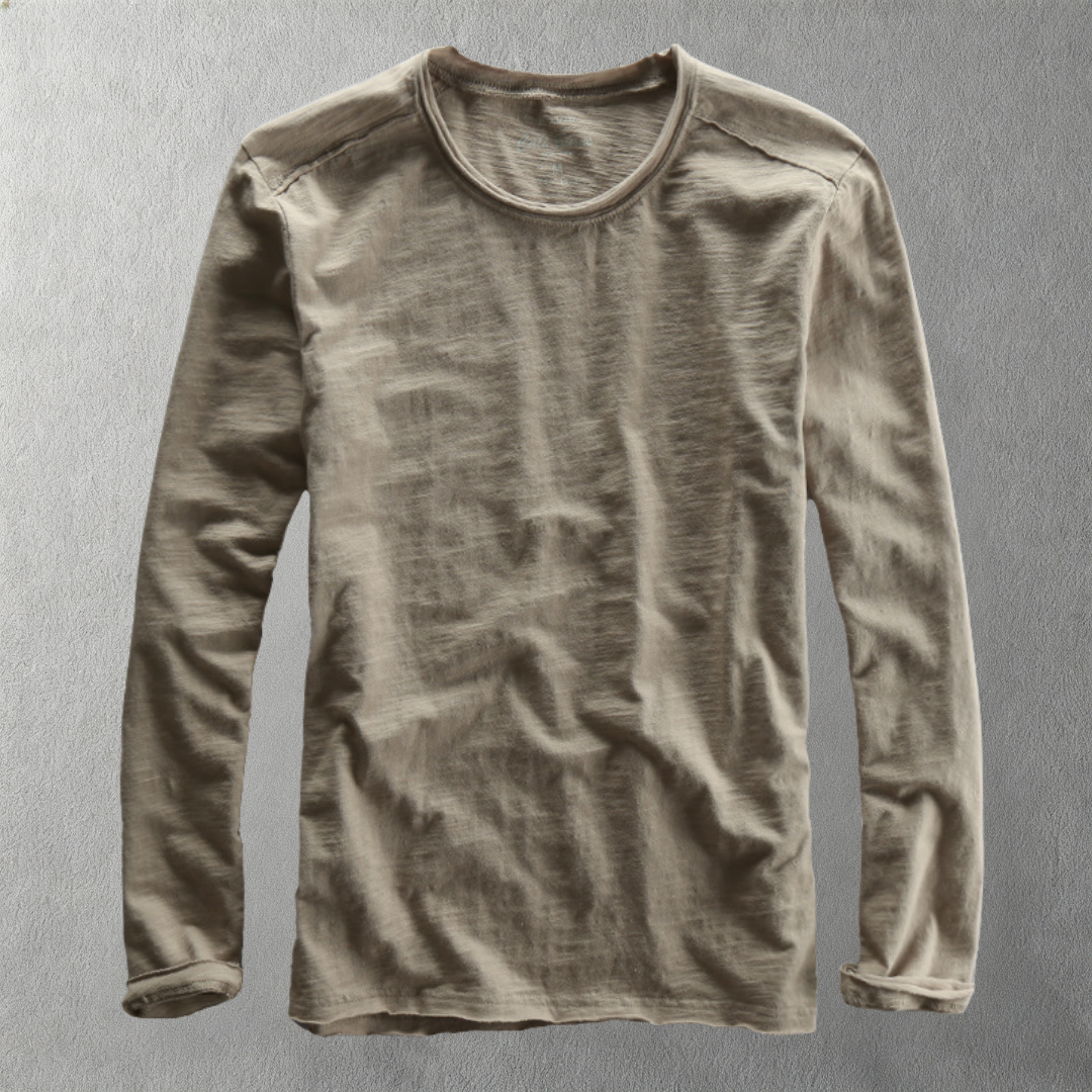 Sienna™| Maglietta A Maniche Lunghe In Cotone