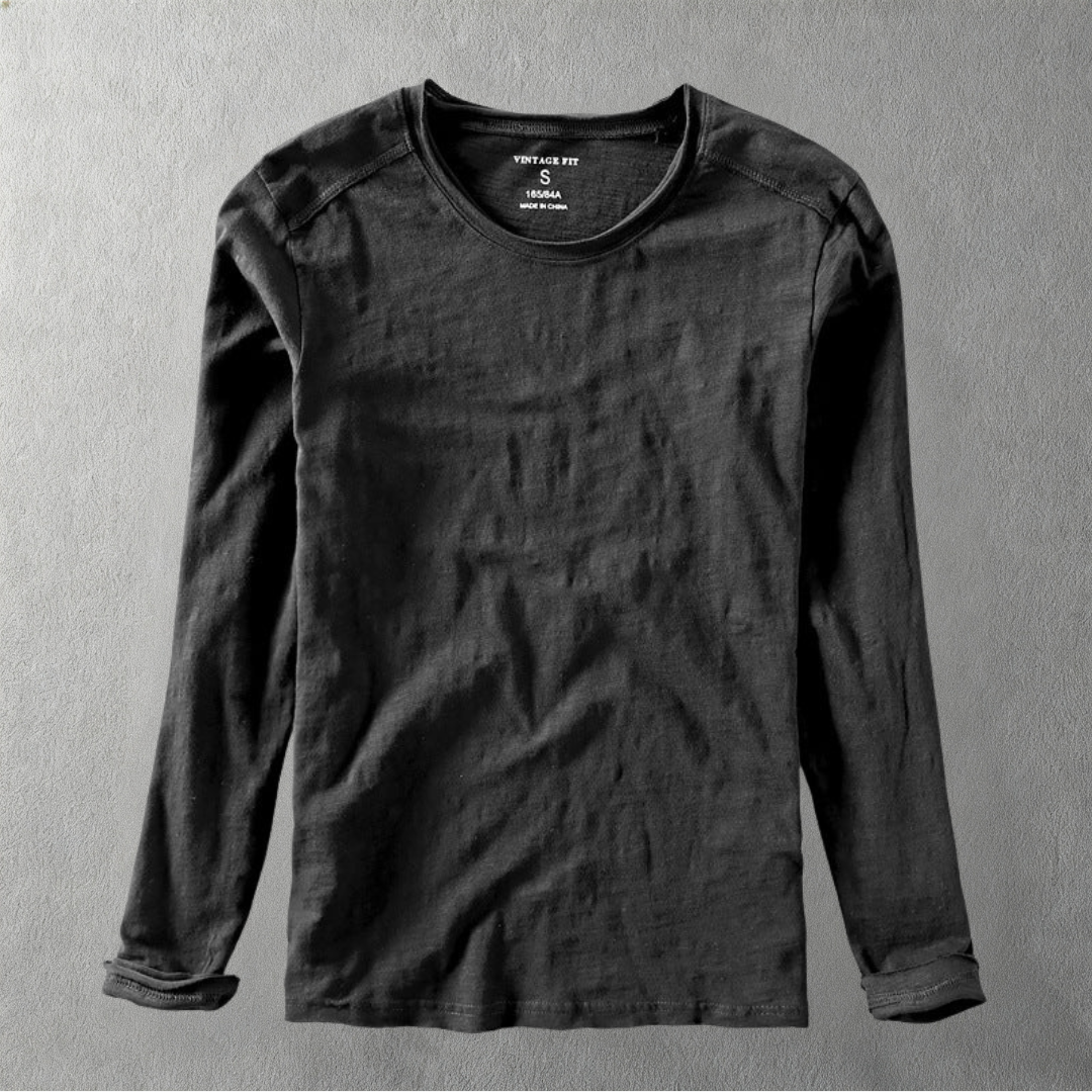 Sienna™| Maglietta A Maniche Lunghe In Cotone