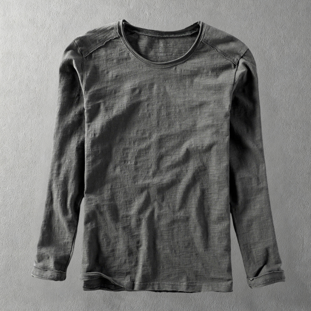 Sienna™| Maglietta A Maniche Lunghe In Cotone