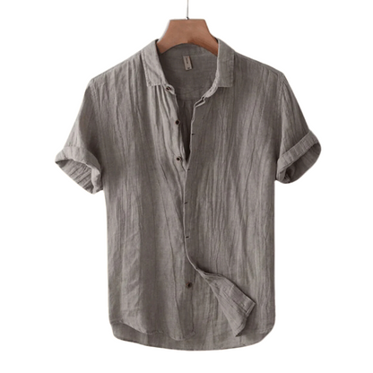 Madrid™| Camicia In Cotone E Lino
