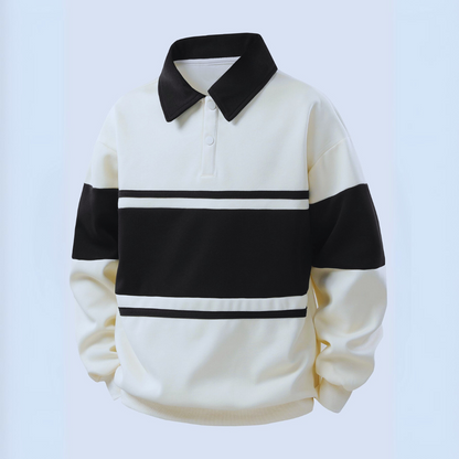 Carlo™| Felpa Casual Con Colletto