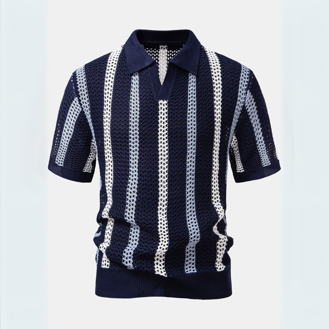 Monaco™| Set Estivo Polo In Maglia E Pantaloni in Lino