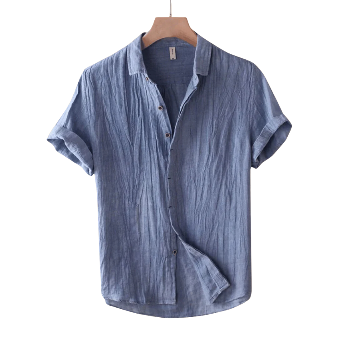 Madrid™| Camicia In Cotone E Lino