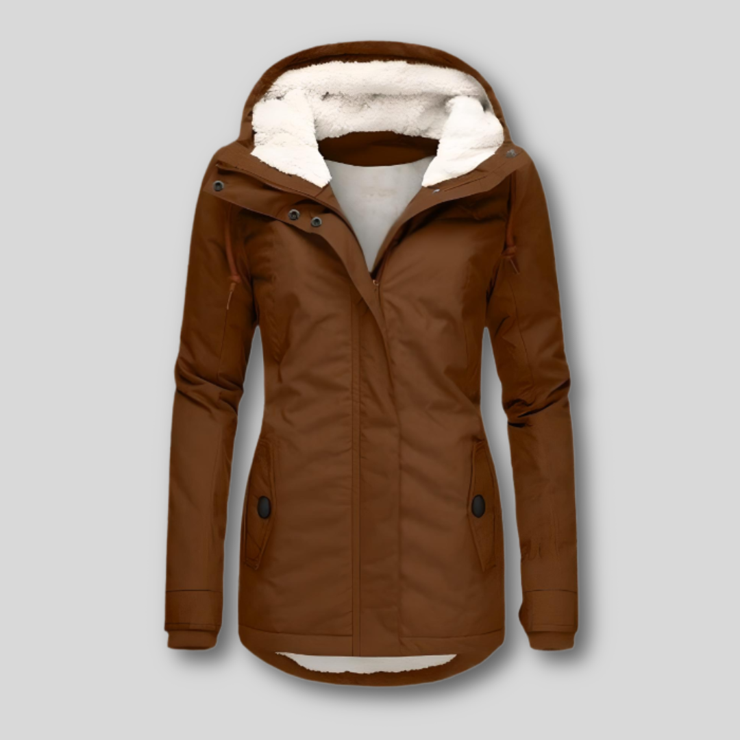 Eleonora| Giacca Impermeabile Con Cappuccio