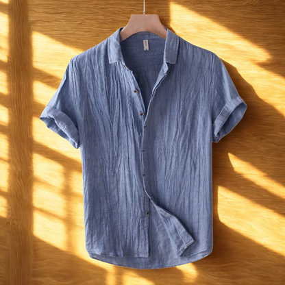 Madrid™| Camicia In Cotone E Lino