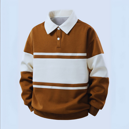 Carlo™| Felpa Casual Con Colletto