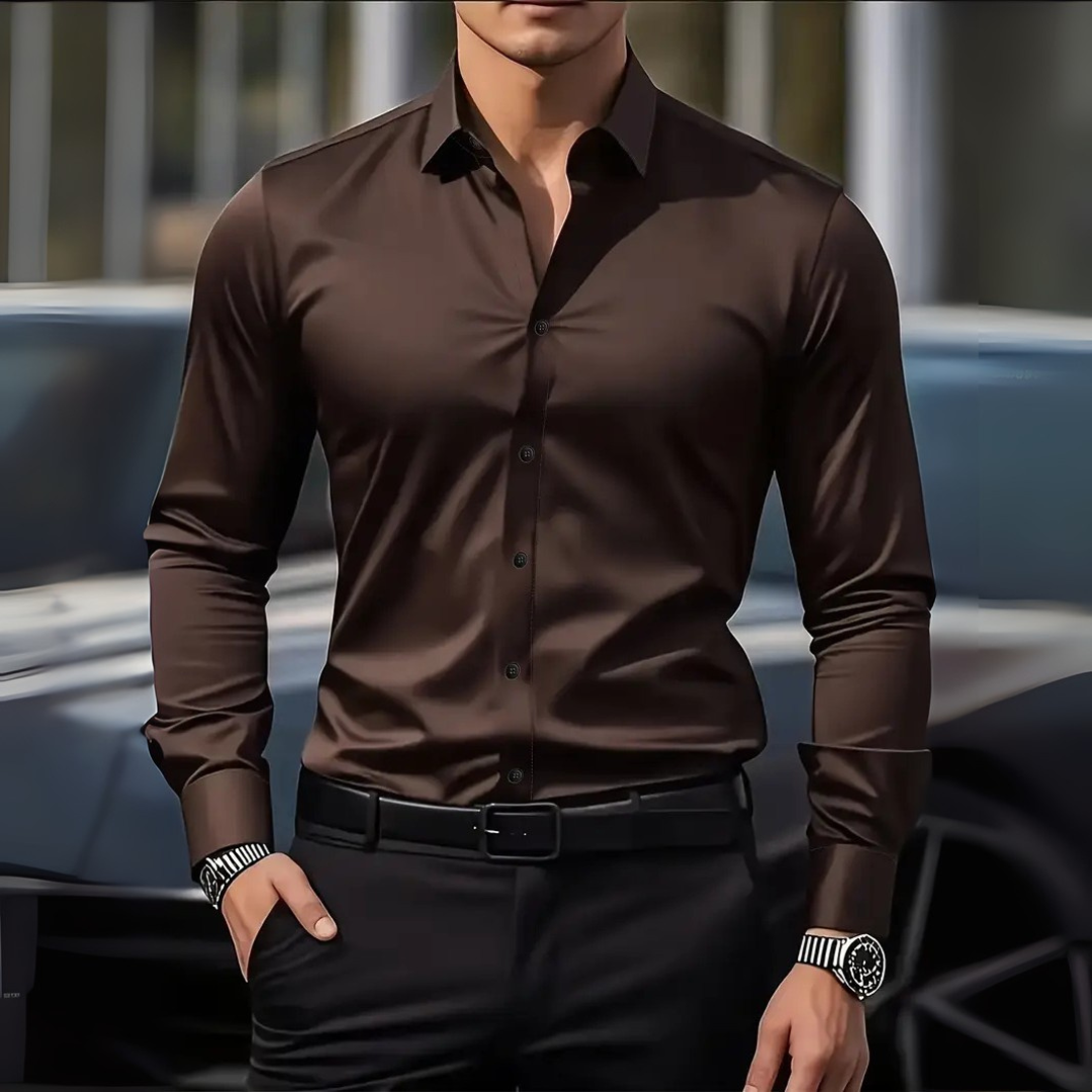 Barcelona™| Camicia A Maniche Lunghe