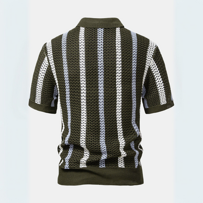 Monaco™| Set Estivo Polo In Maglia E Pantaloni in Lino