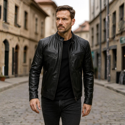 Manchester| Giacca In Pelle