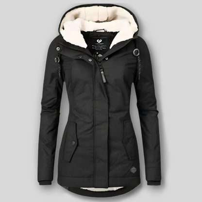 Eleonora| Giacca Impermeabile Con Cappuccio