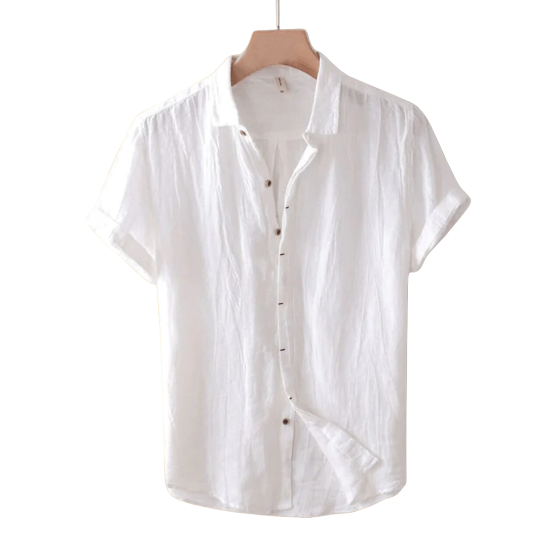 Madrid™| Camicia In Cotone E Lino