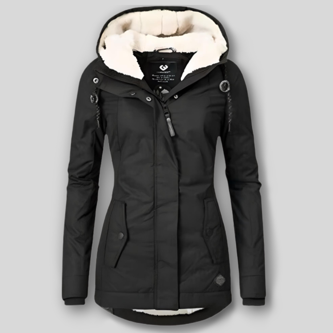 Eleonora| Giacca Impermeabile Con Cappuccio