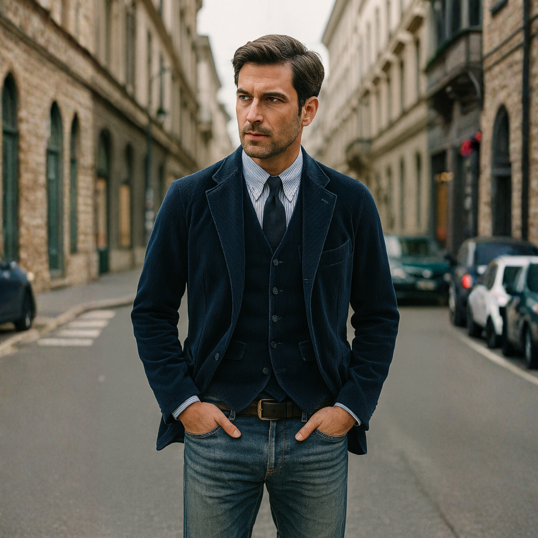 Tommy| Completo Blazer E Gilet