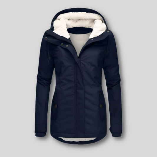 Eleonora| Giacca Impermeabile Con Cappuccio