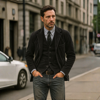 Tommy| Completo Blazer E Gilet