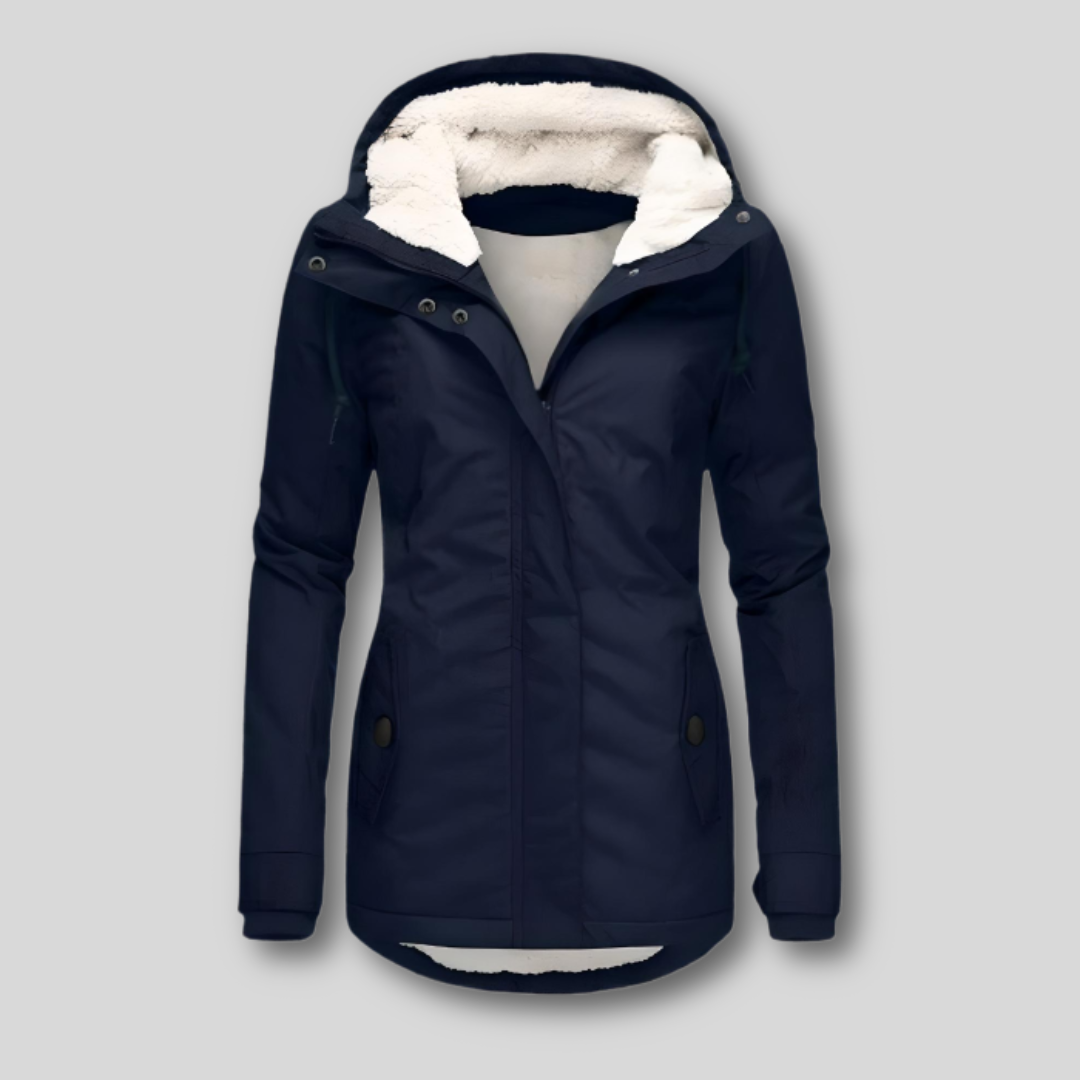 Eleonora| Giacca Impermeabile Con Cappuccio