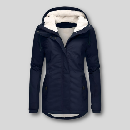 Eleonora| Giacca Impermeabile Con Cappuccio