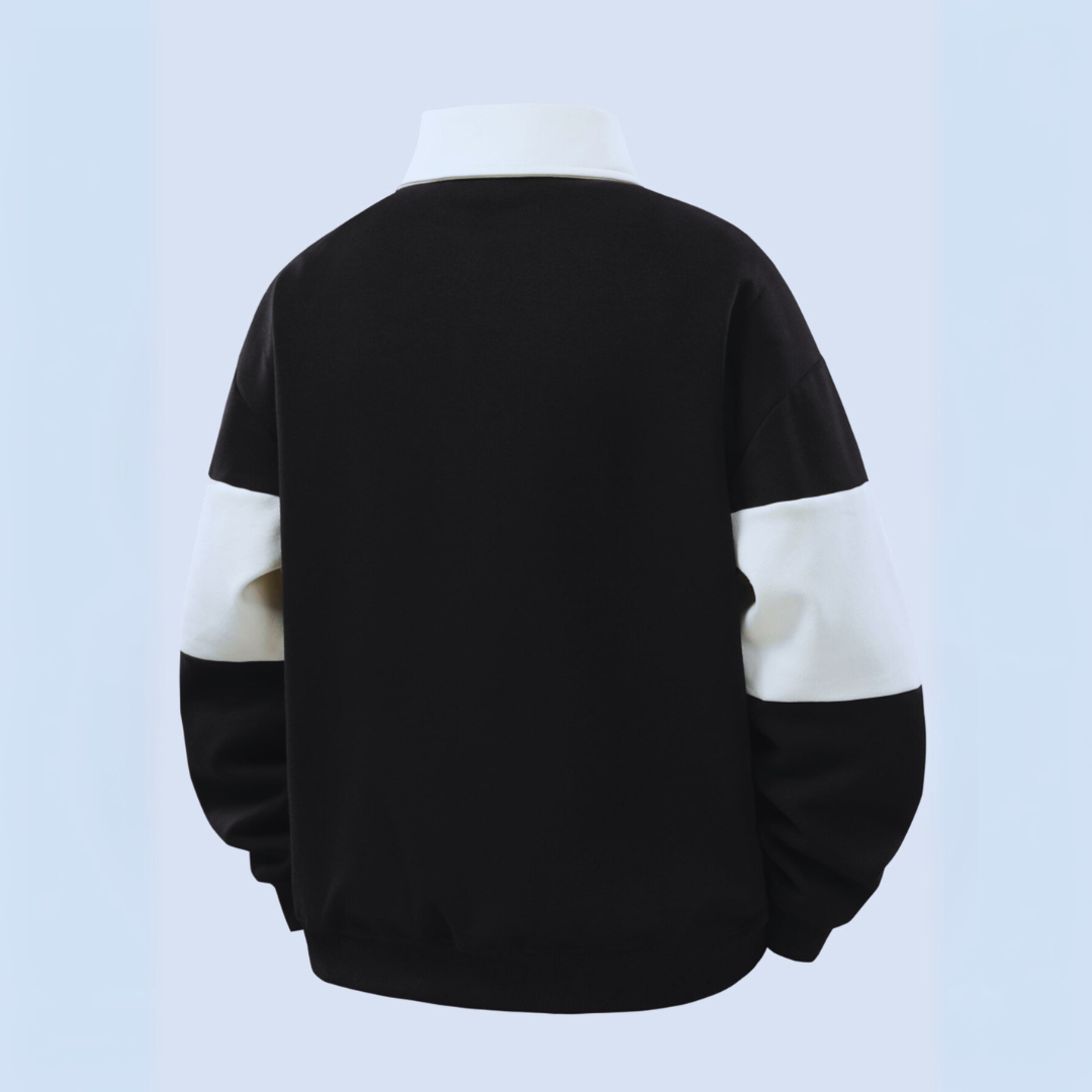 Carlo™| Felpa Casual Con Colletto