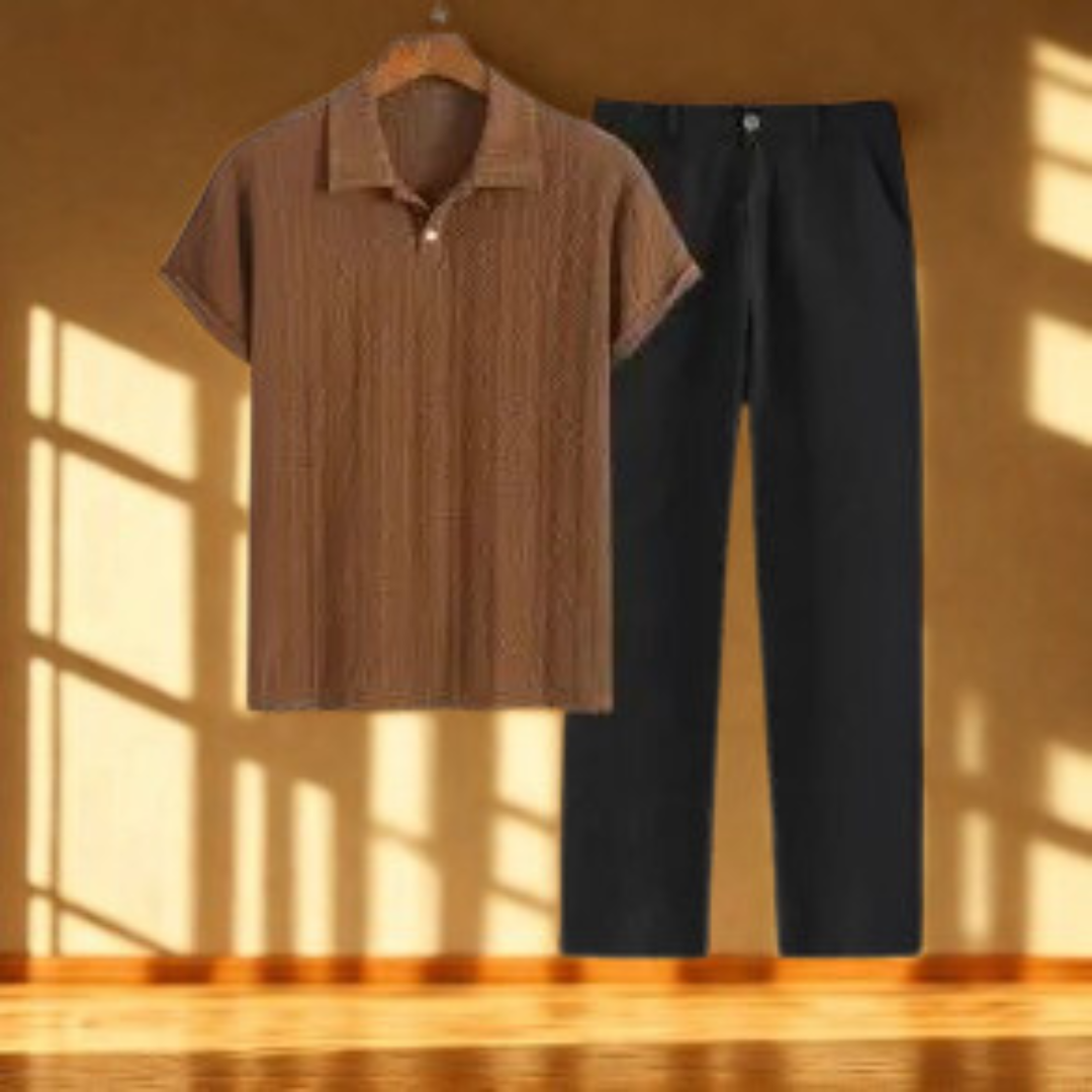 Marbella™| Polo In Cotone E Pantaloni