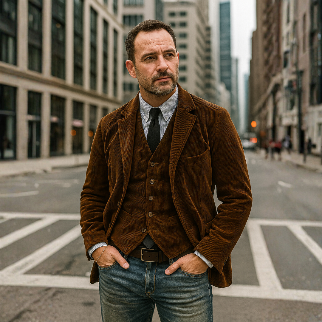 Tommy| Completo Blazer E Gilet