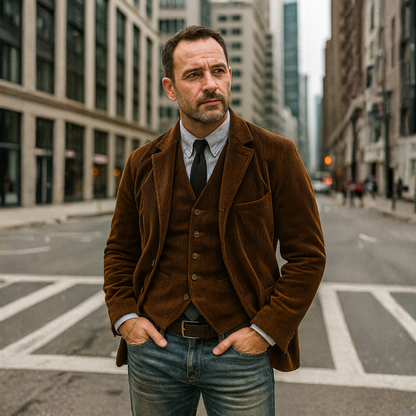 Tommy| Completo Blazer E Gilet