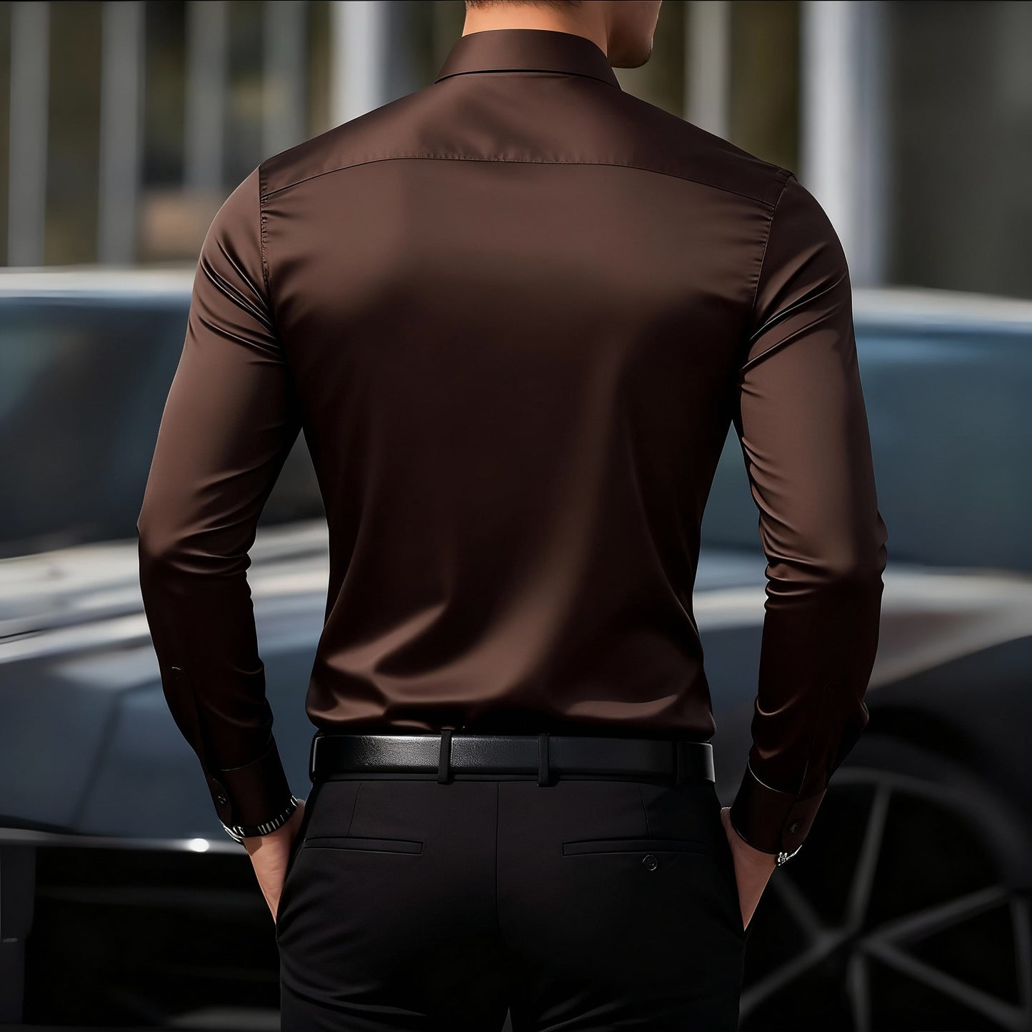 Barcelona™| Camicia A Maniche Lunghe