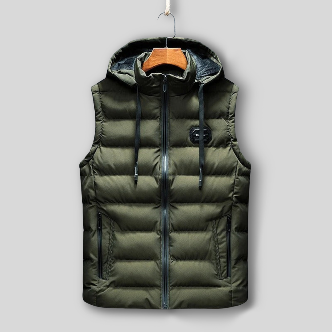 Rocket| Gilet Con Cappuccio