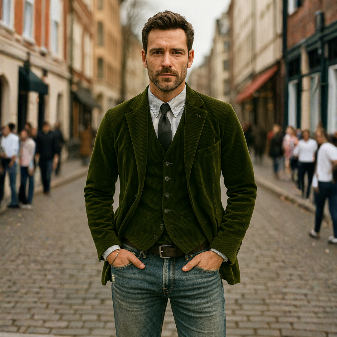 Tommy| Completo Blazer E Gilet