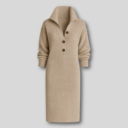 Marta| Abito In Maglia Con Bottoni