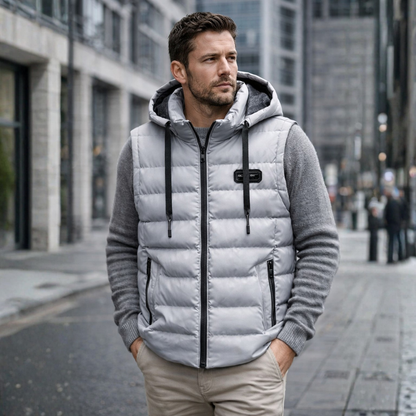 Rocket| Gilet Con Cappuccio