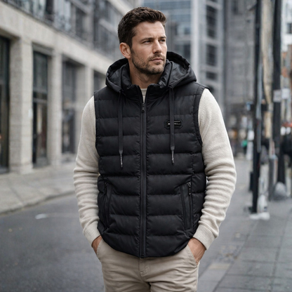 Rocket| Gilet Con Cappuccio