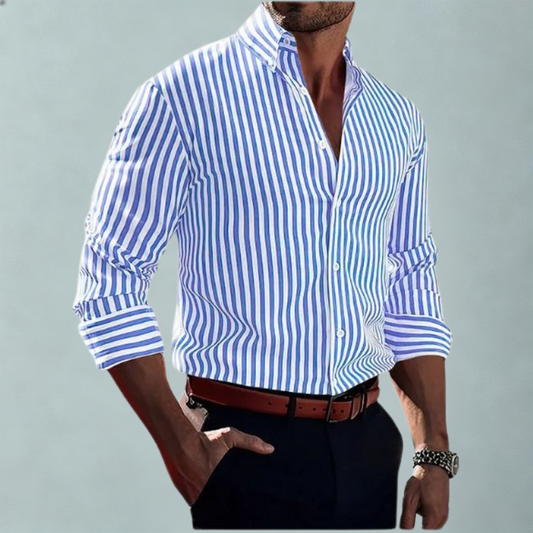 Dorian™| Camicia A Righe Elegante