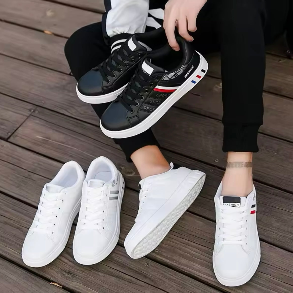 Milano™| Sneakers Eleganti In Pelle