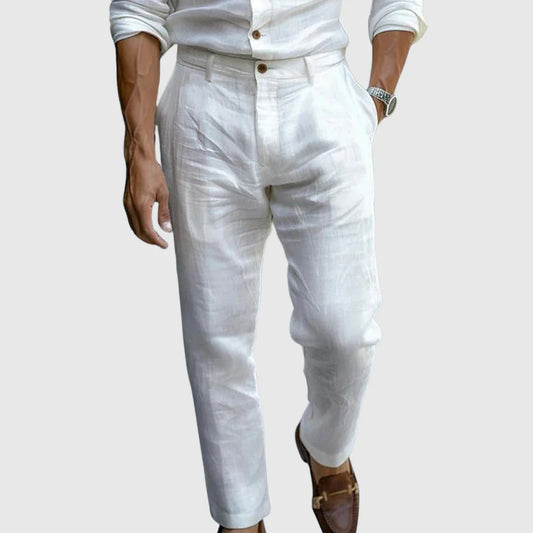 Alessandro™| Pantaloni In Lino