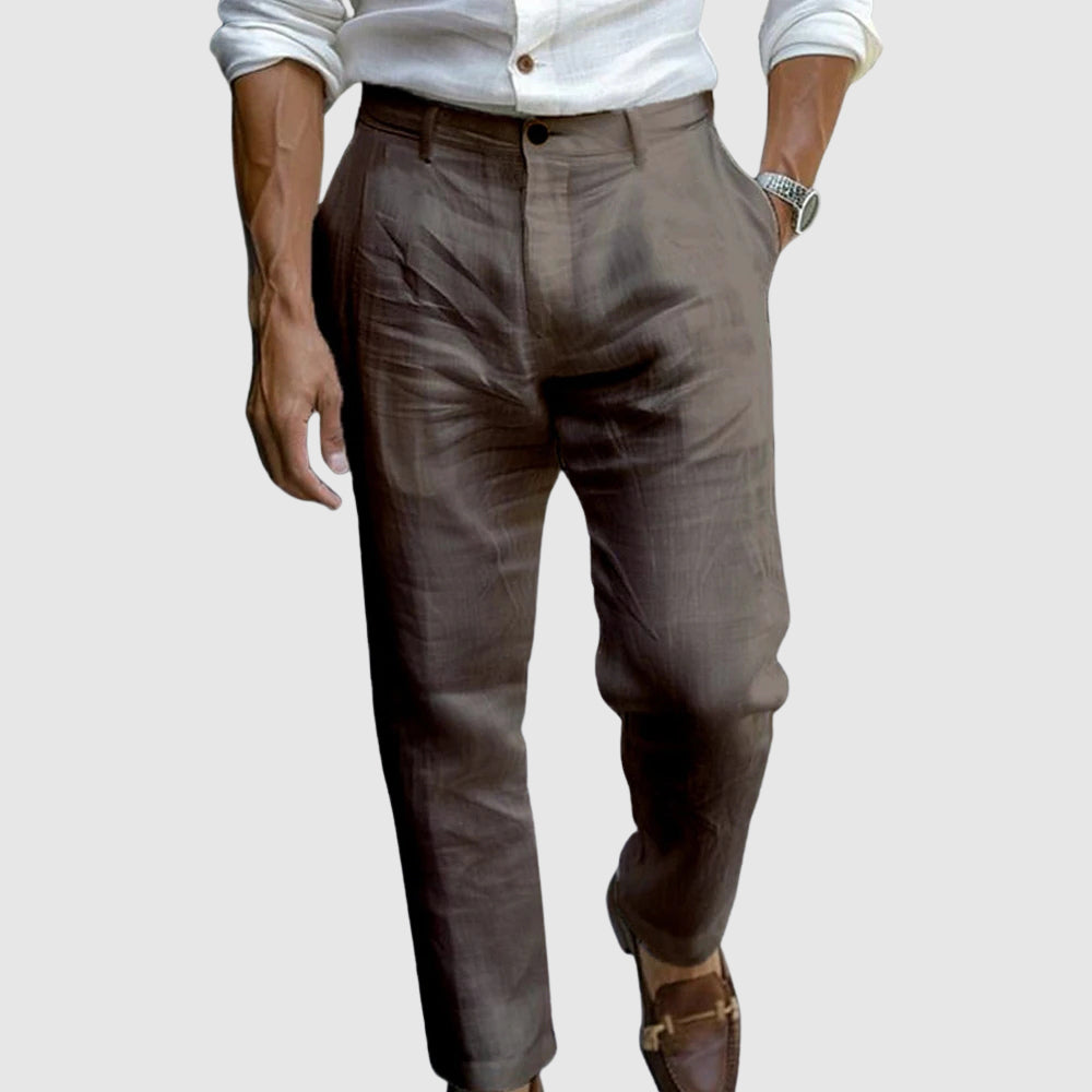 Alessandro™| Pantaloni In Lino