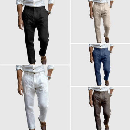 Alessandro™| Pantaloni In Lino