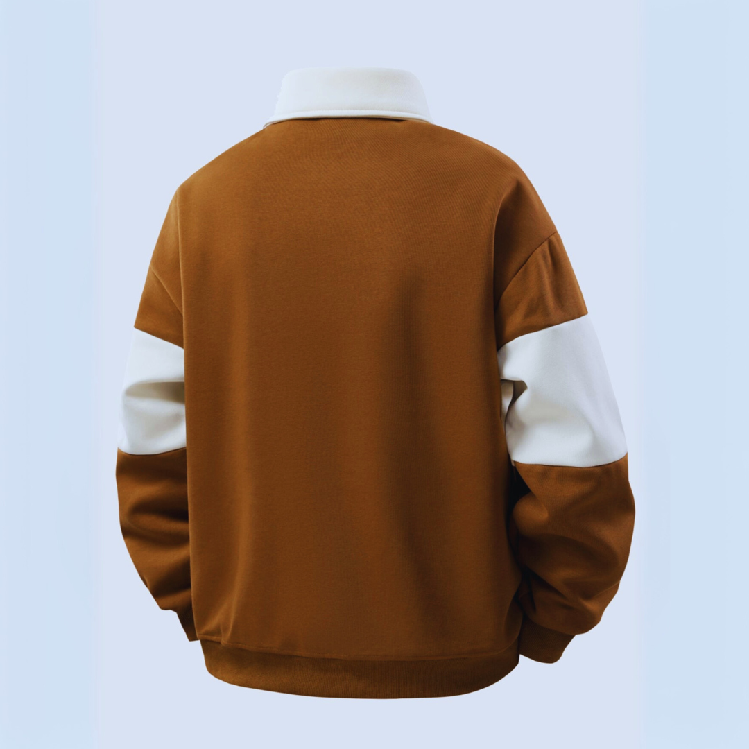Carlo™| Felpa Casual Con Colletto