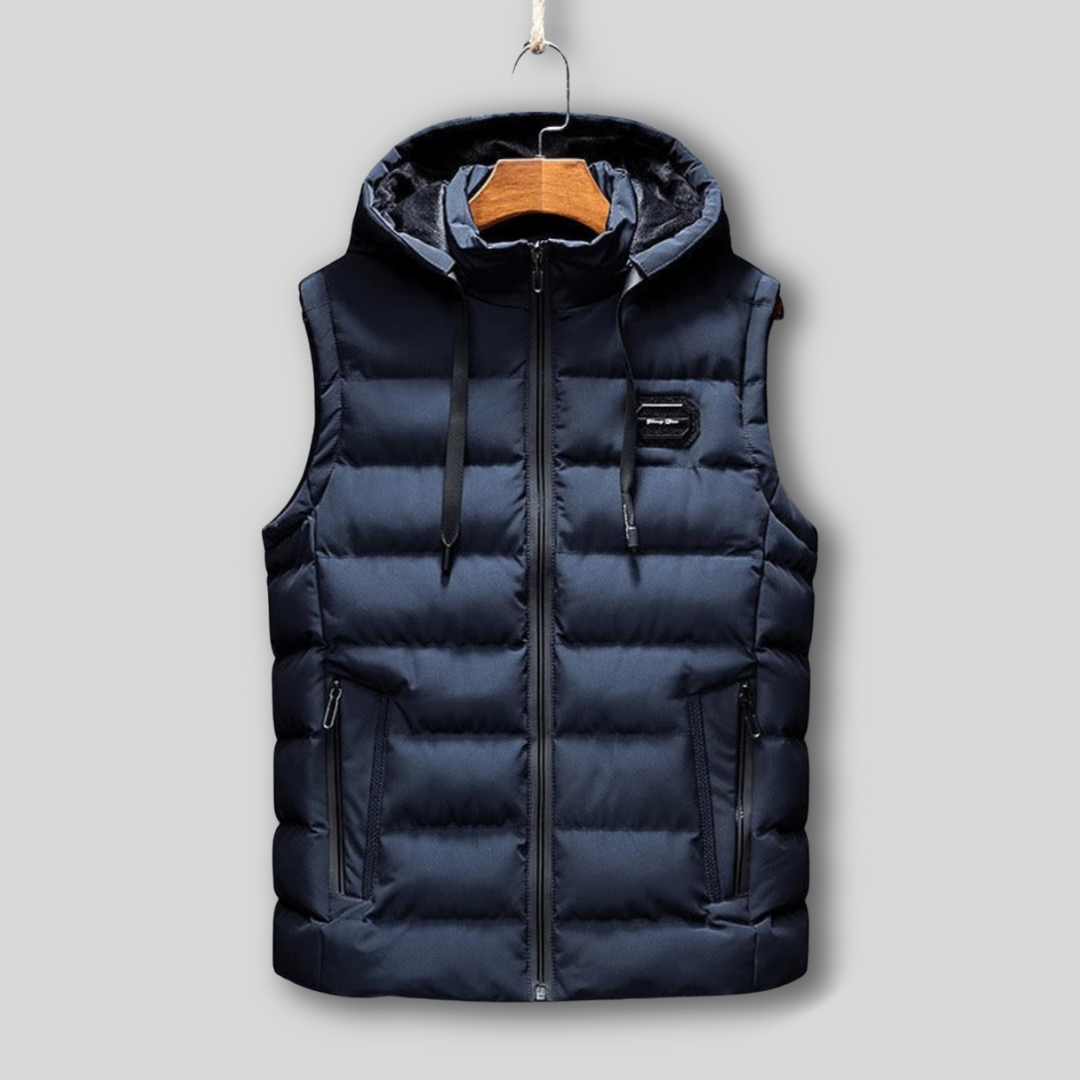 Rocket| Gilet Con Cappuccio