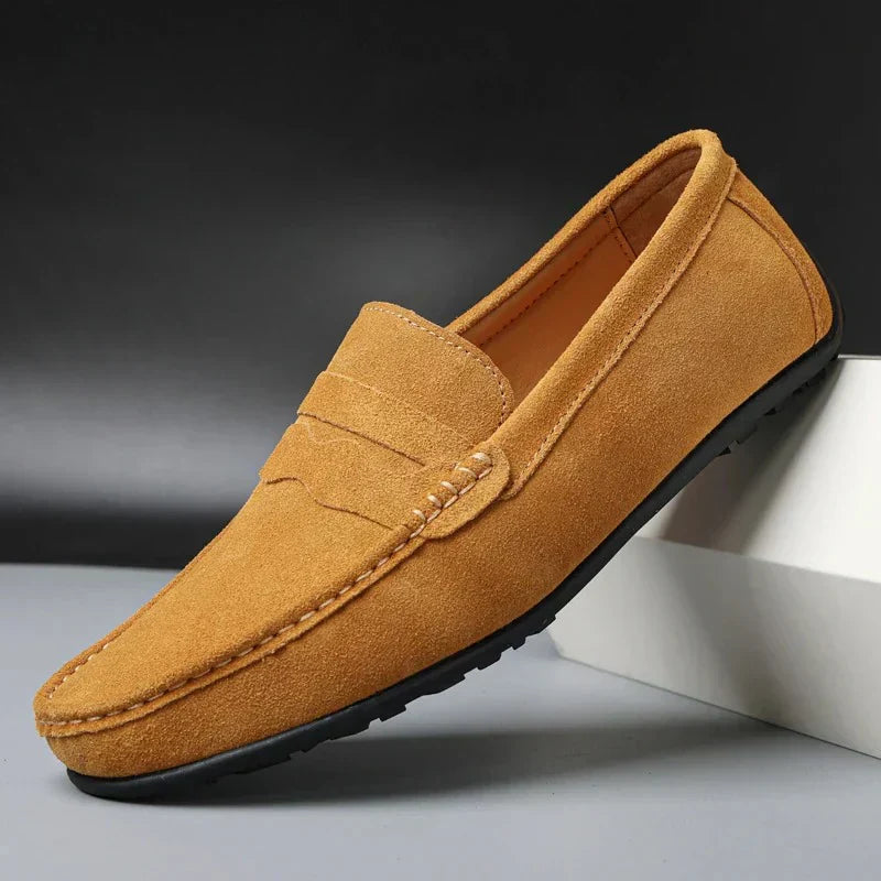 Gianni™| Mocassino Scamosciato Retrò